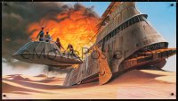 2d332 RETURN OF THE JEDI 3 color from 16.75x30 to 20x30 stills 1983 images and McQuarrie art!