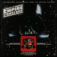 2d220 EMPIRE STRIKES BACK 36x36 music poster 1980 Darth Vader in space, one album inset image!