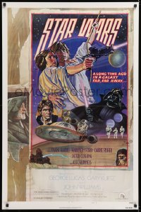 2d018 STAR WARS style D NSS style 1sh 1978 George Lucas, circus poster art by Struzan & White!