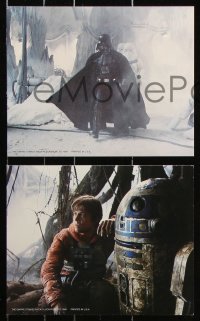 2d232 EMPIRE STRIKES BACK 8 color deluxe 8x10 stills 1980 George Lucas classic epic, great images!