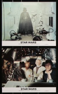 2d101 STAR WARS 8 color English FOH LCs 1977 George Lucas classic, Darth Vader, Luke, Han, Leia!
