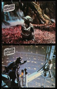 2d285 EMPIRE STRIKES BACK 20 German LCs 1980 George Lucas classic, great different images!