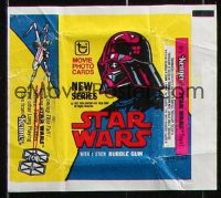 2d160 STAR WARS 117 Topps trading card wrappers 1977 George Lucas, advertising Kenner toys!