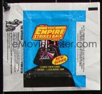 2d161 EMPIRE STRIKES BACK 140 Topps trading card wrappers 1980 George Lucas, Darth Vader!