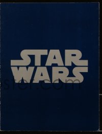 2d141 STAR WARS screening program 1977 George Lucas classic sci-fi epic, title & full credits!