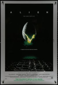 2f044 ALIEN DS Aust 1sh R2003 Ridley Scott outer space sci-fi monster classic, cool egg image!