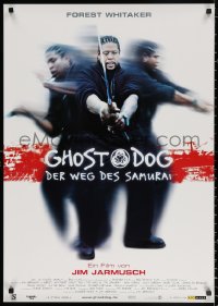 2f073 GHOST DOG German 1999 Jim Jarmusch, cool image of Forest Whitaker with katana!