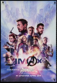2g455 AVENGERS: ENDGAME IMAX teaser DS Thai 1sh 2019 Marvel, montage with Hemsworth & cast!