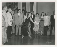 2h054 AFFAIR IN TRINIDAD 8x10 still 1952 Glenn Ford glares at Rita Hayworth dancing by Lippman!