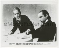 2h074 ANDY WARHOL'S FRANKENSTEIN 8.25x10 still 1974 Kier & Dallesandro, Flesh for Frankenstein!