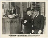 2h076 ANGELS WITH DIRTY FACES 8x10.25 still 1938 Ann Sheridan watches James Cagney & Pat O'Brien!