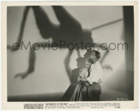 2h111 BEGINNING OF THE END 8x10.25 still 1957 Graves & Peggie Castle w/ giant grasshopper shadow!