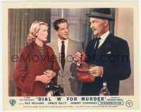 2h010 DIAL M FOR MURDER color English FOH LC 1954 John Williams, Milland & Grace Kelly, Hitchcock!