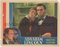 2m257 ABRAHAM LINCOLN LC R1937 D.W. Griffith, close up of Walter Huston with Gordon Thorpe as Tad!