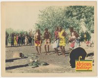 2m270 AFRICAN HOLIDAY LC 1937 natives panic when they see snakes slithering out of a box!