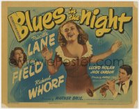 2m026 BLUES IN THE NIGHT TC 1941 Richard Whorf & Betty Field with pretty Priscilla Lane!