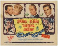 2m037 CAN-CAN TC 1960 Frank Sinatra, sexy Shirley MacLaine & Maurice Chevalier, Louis Jourdan!