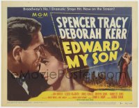 2m067 EDWARD MY SON TC 1949 art of Spencer Tracy & Deborah Kerr, Broadway No. 1 dramatic stage hit!