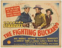2m072 FIGHTING BUCKAROO TC 1943 Charles Starrett, Kay Harris, Arthur Arkansas Hunnicutt!