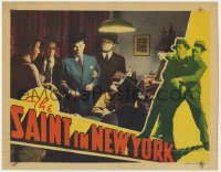 2m758 SAINT IN NEW YORK LC 1938 detective Louis Hayward is captured by the bad guys!