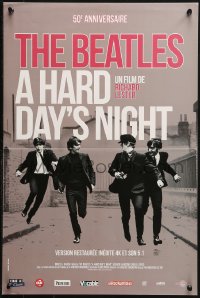 2p067 HARD DAY'S NIGHT French 16x24 R2014 The Beatles in their first film, rock & roll classic!