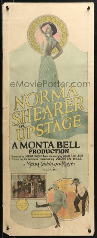 2p586 UPSTAGE insert 1926 sexy Norma Shearer works in vaudeville with little people, ultra-rare!