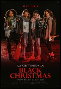 2r124 BLACK CHRISTMAS teaser DS 1sh 2019 Imogen Poots, Aleyse Shannon, Lily Donoghue, O'Grady!