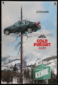 2r197 COLD PURSUIT teaser DS 1sh 2019 the perfect revenge is all in the execution, wild image!
