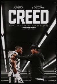 2r207 CREED teaser DS 1sh 2015 image of Sylvester Stallone as Rocky Balboa with Michael Jordan!