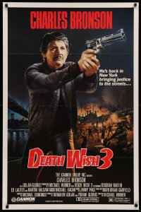 2r242 DEATH WISH 3 1sh 1985 art of Charles Bronson bringing justice to the streets!