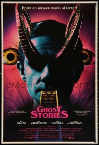 2r335 GHOST STORIES 1sh 2018 Jeremy Dyson & Andy Nyman, wild image with pink title design!
