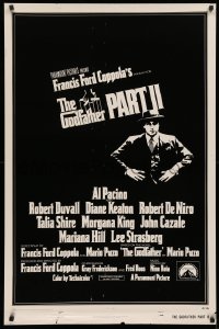 2r353 GODFATHER PART II int'l 1sh 1974 Francis Ford Coppola classic crime sequel, Best Picture!