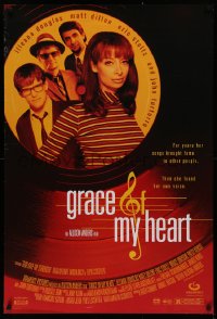 2r364 GRACE OF MY HEART 1sh 1996 Matt Dillon, sexy Illeana Douglas, Martin Scorsese