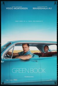 2r374 GREEN BOOK teaser DS 1sh 2018 Viggo Mortensen, Mahershala Ali, inspired by a true friendship!