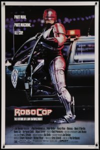 2r743 ROBOCOP 1sh 1987 Verhoeven classic, Peter Weller is part man, part machine, all cop!