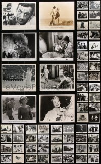 2s175 LOT OF 92 8X10 STILLS 1970s great scenes from a variety of different movies!