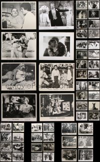 2s200 LOT OF 53 8X10 STILLS 1960s-1970s great scenes from a variety of different movies!