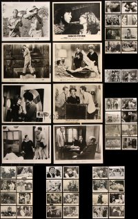 2s197 LOT OF 57 8X10 STILLS 1970s great scenes from a variety of different movies!