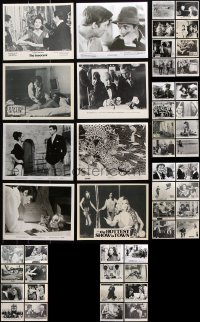 2s196 LOT OF 58 8X10 STILLS 1970s great scenes from a variety of different movies!