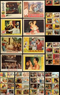 2s086 LOT OF 90 1960S LOBBY CARDS 1960s great scenes from a variety of different movies!