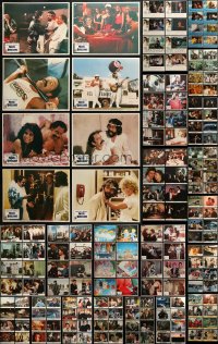 2s078 LOT OF 208 1980S LOBBY CARDS 1980s complete sets from a variety of different movies!