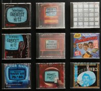 2s144 LOT OF 9 TELEVISION THEME SONG SOUNDTRACK AND OTHER TV RELATED CDS 1980s-1990s cool!