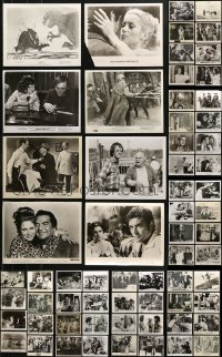 2s174 LOT OF 93 8X10 STILLS 1960s-1970s great scenes from a variety of different movies!