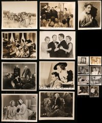 2s213 LOT OF 17 1930S 8X10 STILLS 1930s great scenes from a variety of different movies!