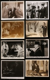 2s218 LOT OF 12 NOIR 8X10 STILLS 1940s-1950s great scenes from a variety of different movies!