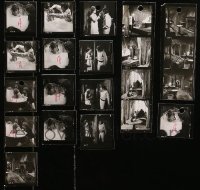 2s215 LOT OF 16 FEARLESS VAMPIRE KILLERS CUT CONTACT SHEETS 1967 cool scenes from the movie!