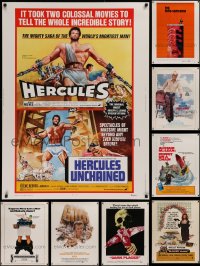 2s111 LOT OF 12 1970S 30X40S 1970s great images from a variety of different movies!