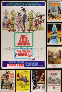 2s101 LOT OF 11 40X60S 1960s-1970s great images from a variety of different movies!
