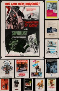 2s110 LOT OF 13 1970S 30X40S 1970s great images from a variety of different movies!