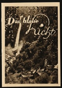 2t028 BLUE LIGHT German herald 1932 Leni Riefenstahl!'s Das blaue Licht, great images!